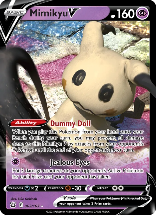 Mimikyu V 62 · Battle Styles
