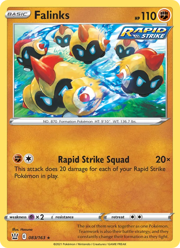 Falinks 83 · Battle Styles