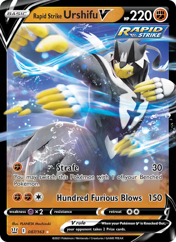 Rapid Strike Urshifu V 87 · Battle Styles