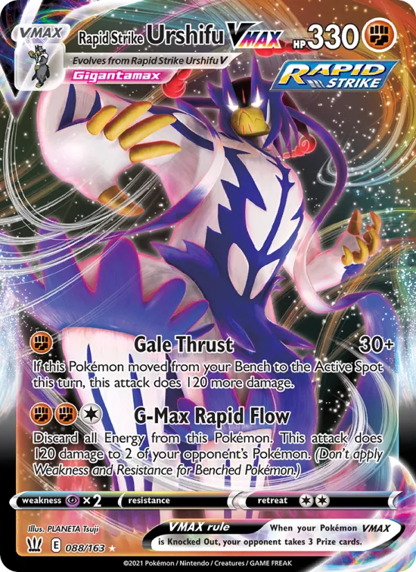 Rapid Strike Urshifu VMAX 88 · Battle Styles
