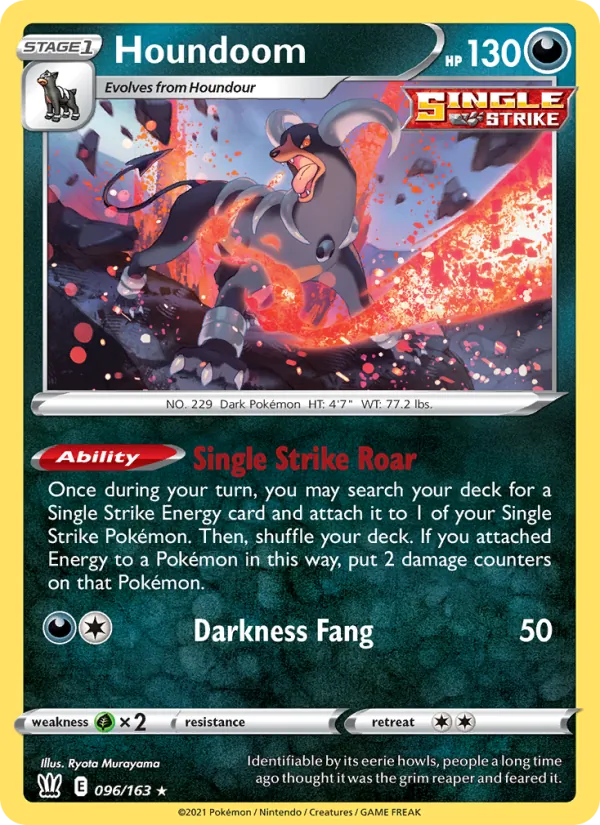 Houndoom 96 · Battle Styles