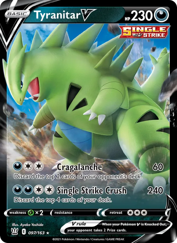 Tyranitar V 97 · Battle Styles