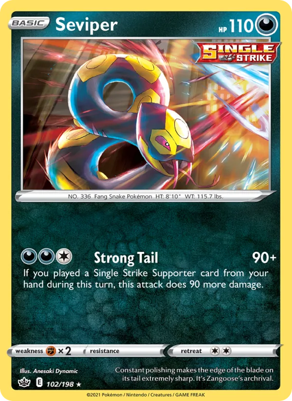 Seviper 102 · Chilling Reign