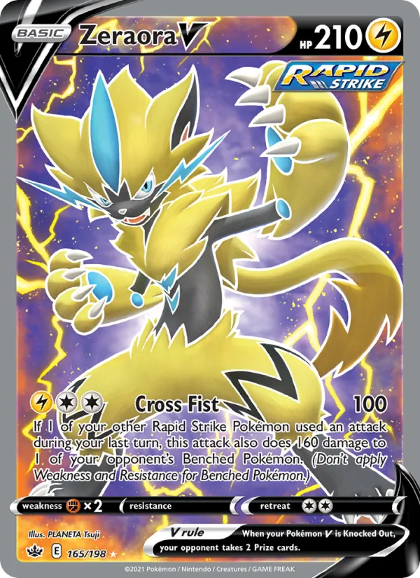 Zeraora V 165 · Chilling Reign