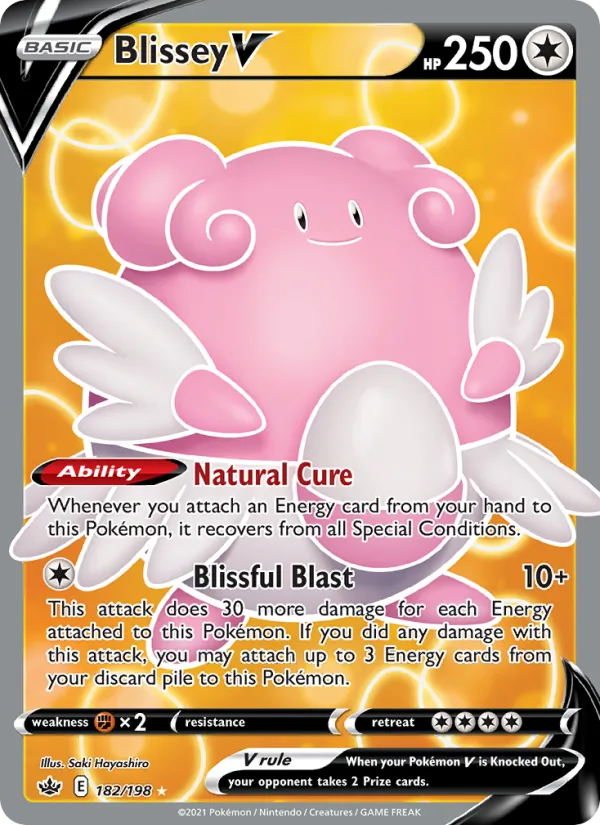 Blissey V 182 · Chilling Reign