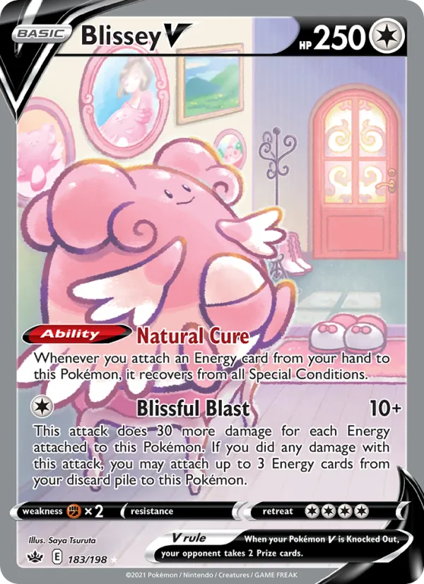 Blissey V 183 · Chilling Reign