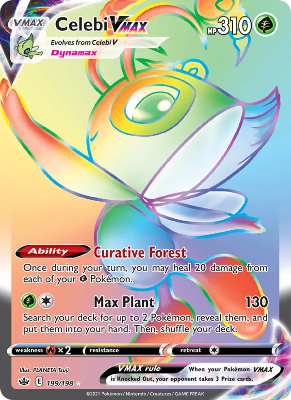 Celebi VMAX 199 · Chilling Reign