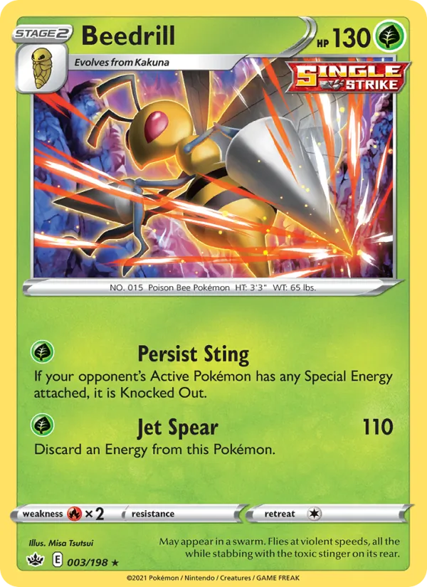 Beedrill 3 · Chilling Reign