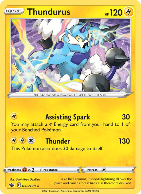Thundurus 52 · Chilling Reign