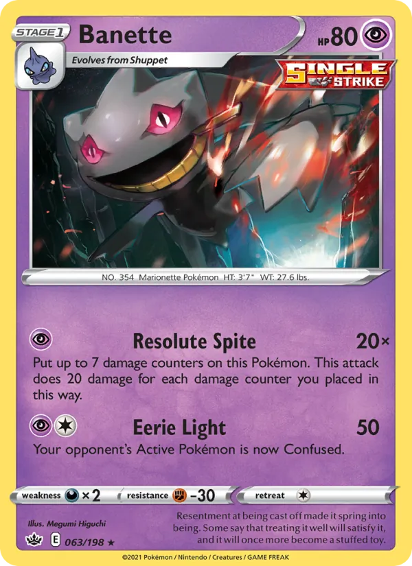Banette 63 · Chilling Reign