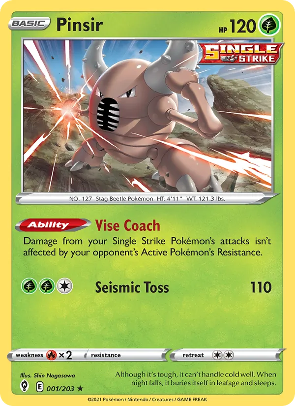 Pinsir 1 · Evolving Skies