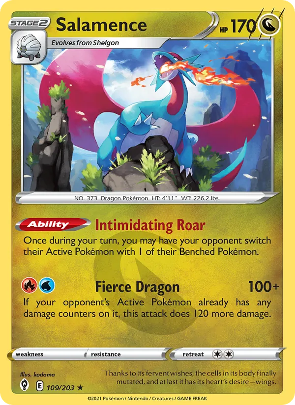 Salamence 109 · Evolving Skies