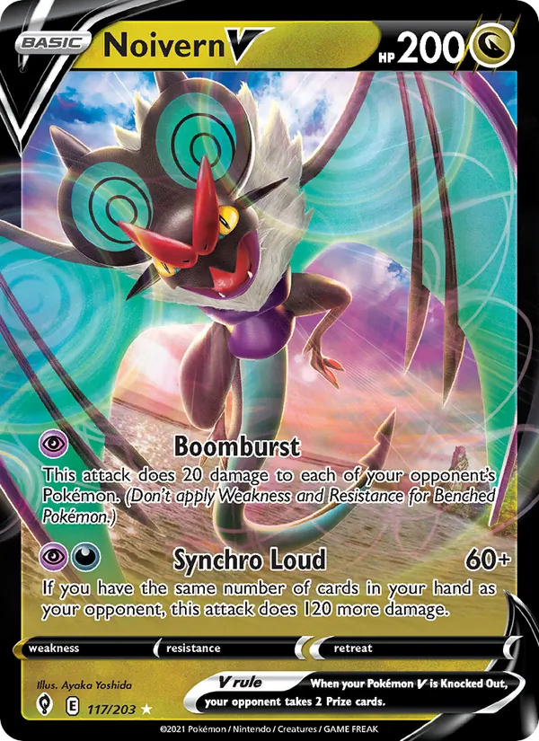 Noivern V 117 · Evolving Skies