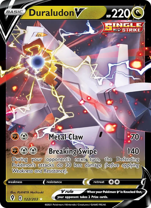Duraludon V 122 · Evolving Skies