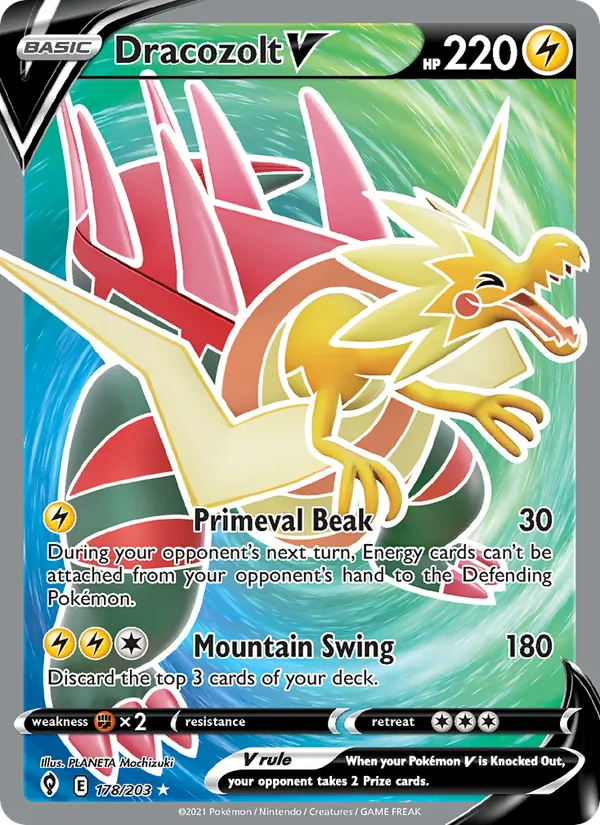 Dracozolt V 178 · Evolving Skies