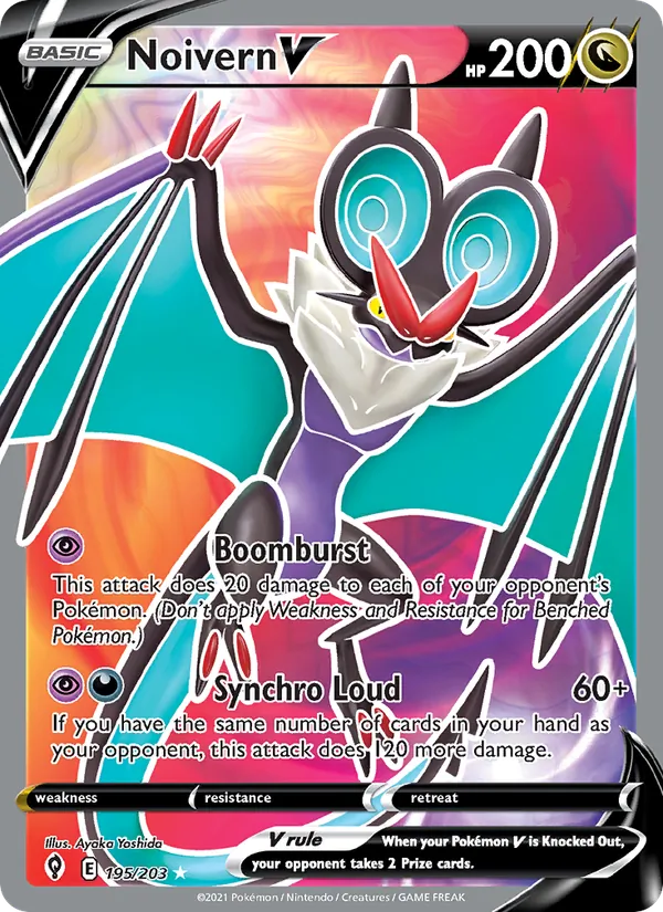 Noivern V 195 · Evolving Skies