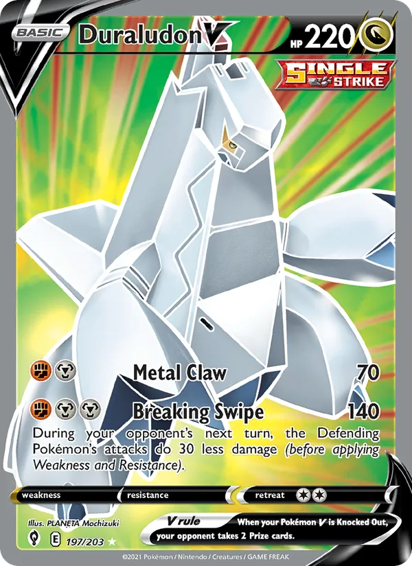 Duraludon V 197 · Evolving Skies