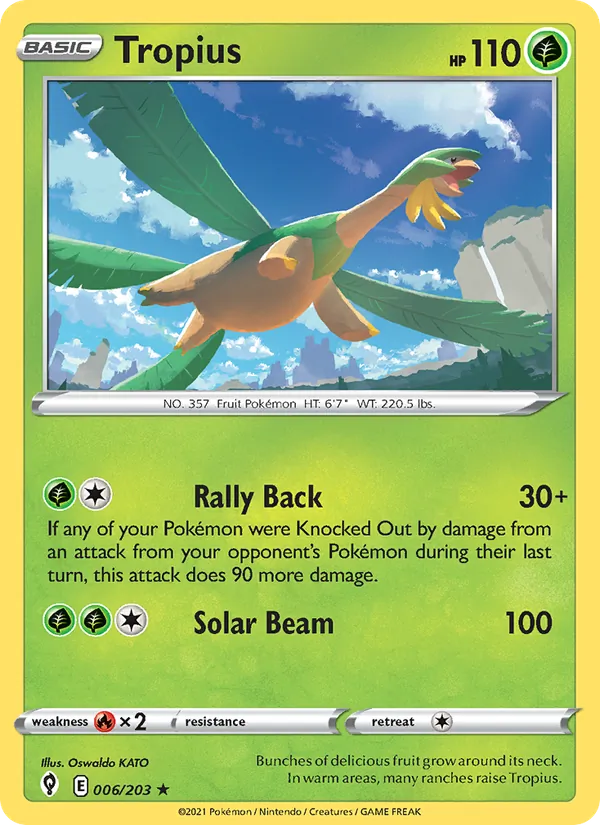 Tropius 6 · Evolving Skies