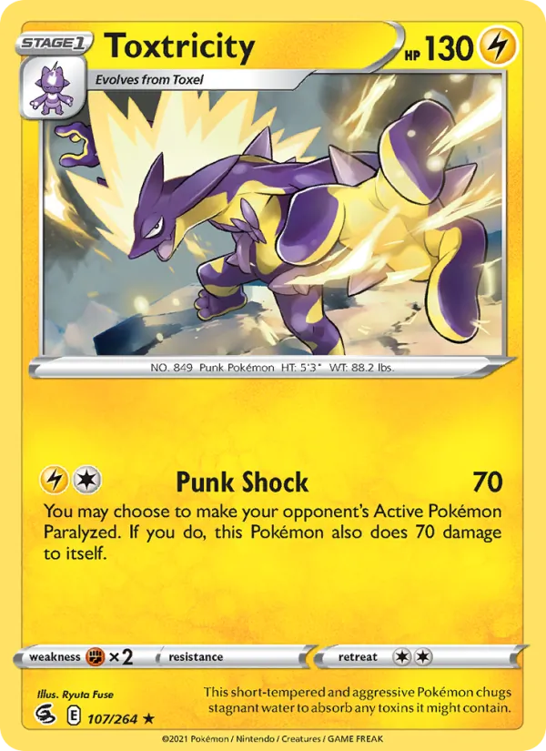 Toxtricity 107 · Fusion Strike
