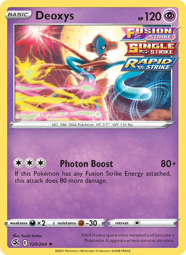 Deoxys 120 · Fusion Strike