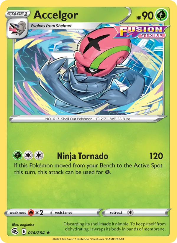 Accelgor 14 · Fusion Strike