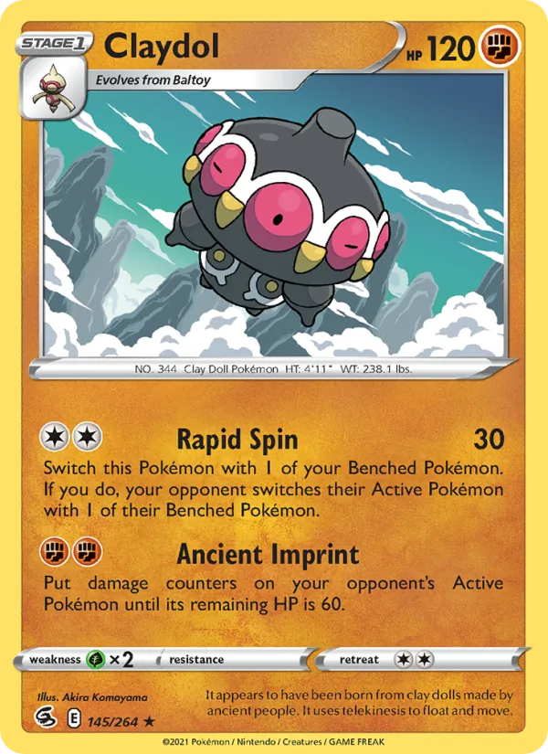 Claydol 145 · Fusion Strike