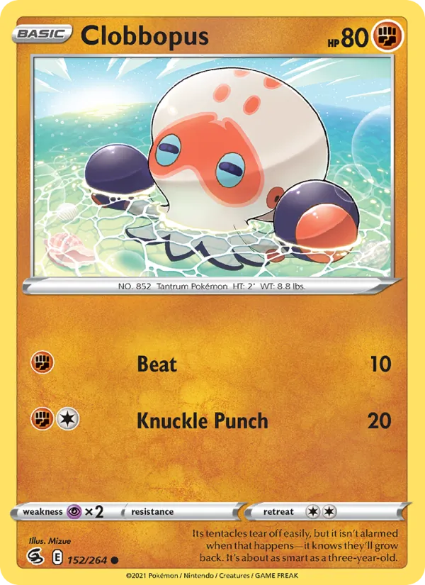 Clobbopus 152 · Fusion Strike