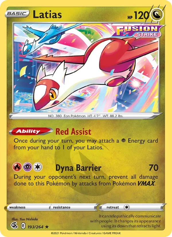 Latias 193 · Fusion Strike