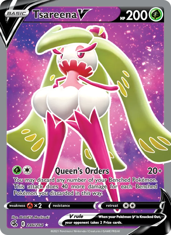 Tsareena V 246 · Fusion Strike