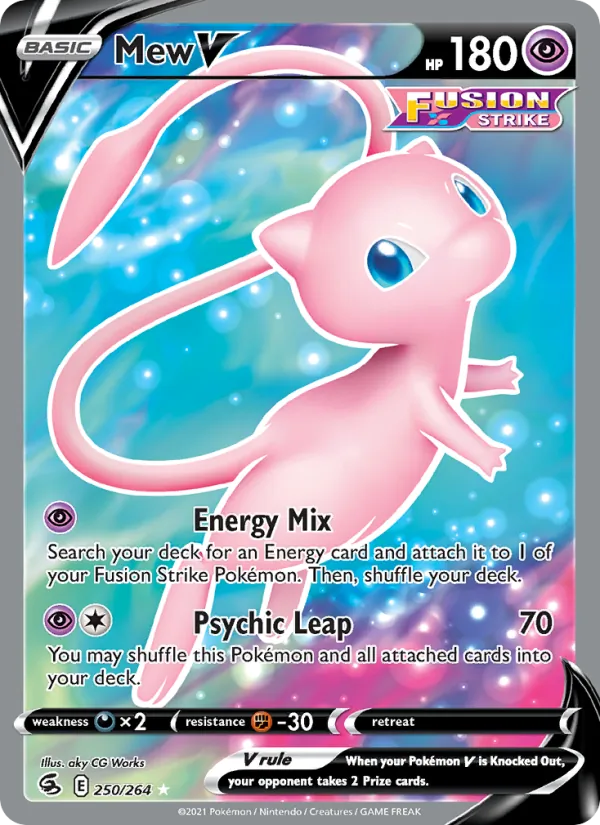 Mew V 250 · Fusion Strike