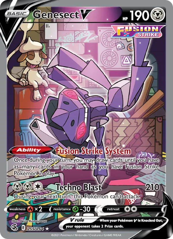 Genesect V 255 · Fusion Strike
