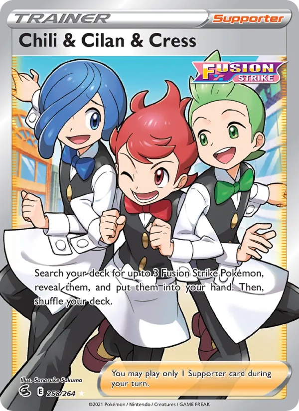 Chili & Cilan & Cress 258 · Fusion Strike