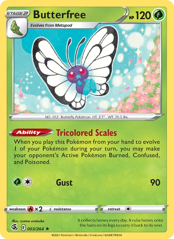 Butterfree 3 · Fusion Strike