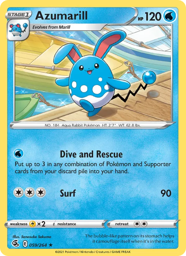 Azumarill 59 · Fusion Strike