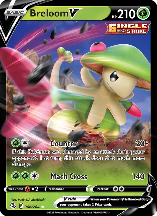 Breloom V 6 · Fusion Strike