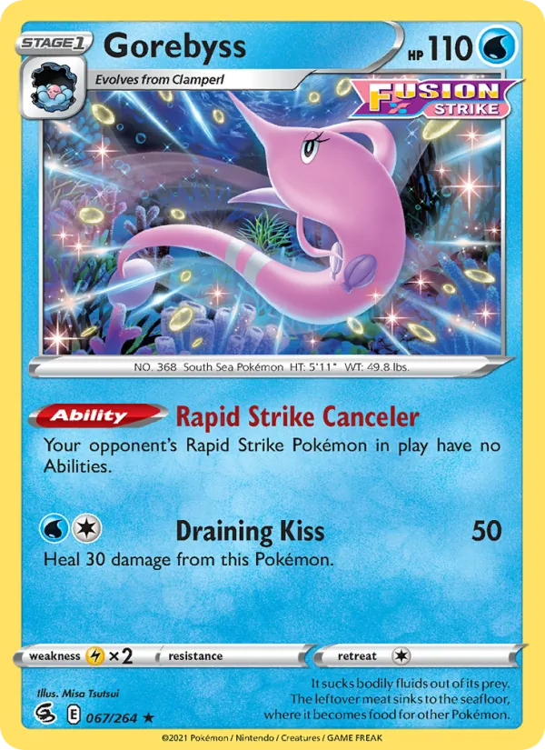Gorebyss 67 · Fusion Strike
