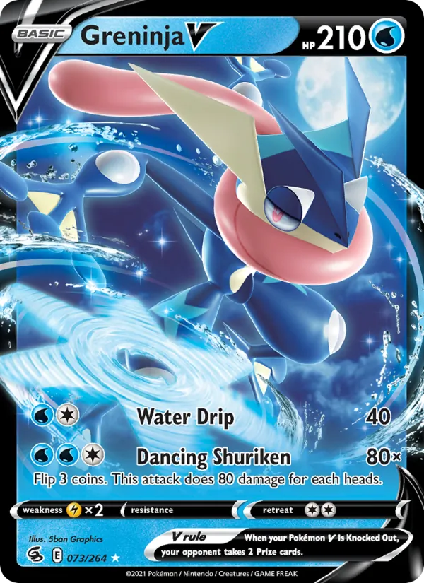Greninja V 73 · Fusion Strike