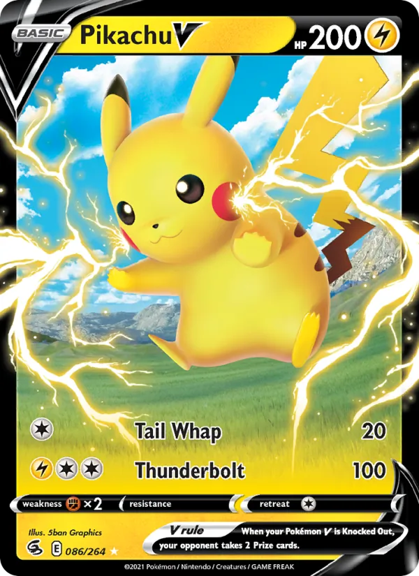 Pikachu V 86 · Fusion Strike