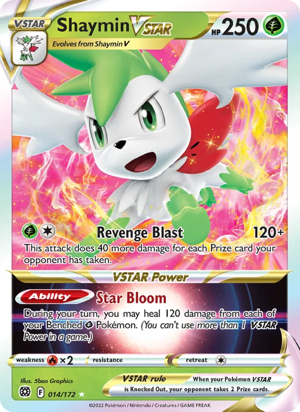 Shaymin VSTAR 014 · Brilliant Stars