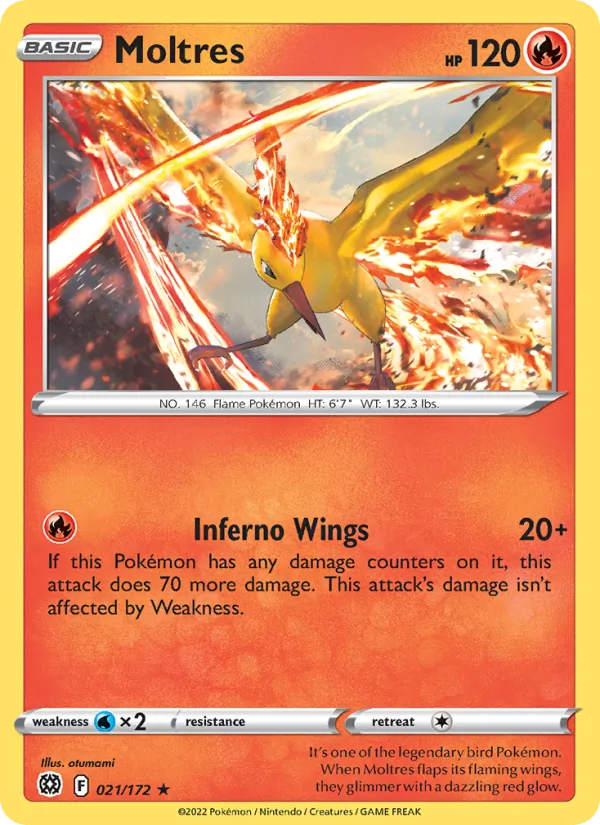 Moltres 021 · Brilliant Stars