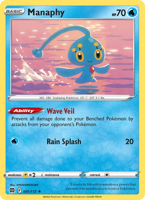 Manaphy 041 · Brilliant Stars