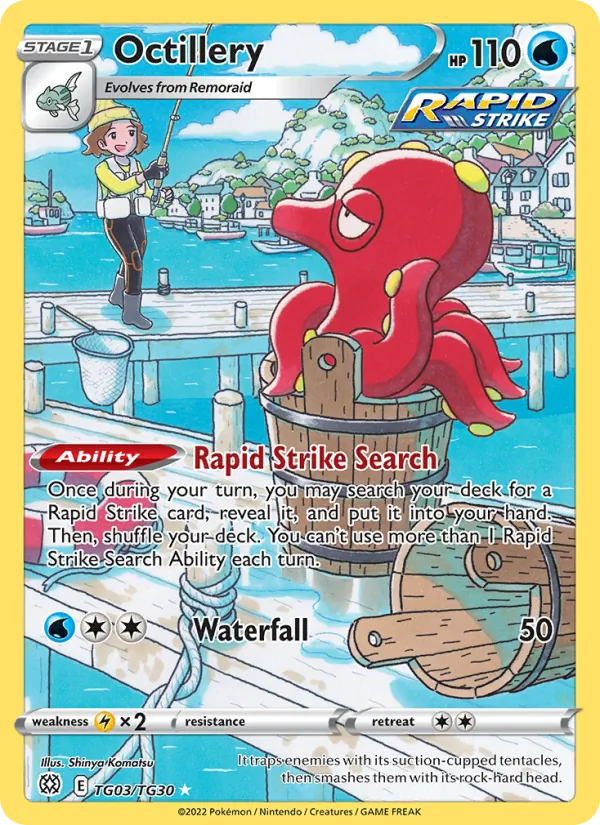 Octillery TG03 · Brilliant Stars Trainer Gallery