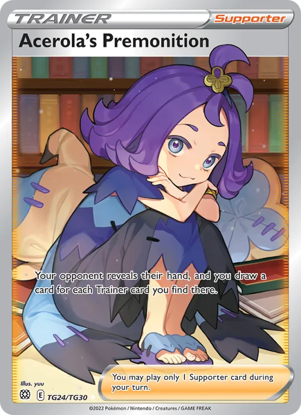 Acerola's Premonition TG24 · Brilliant Stars Trainer Gallery