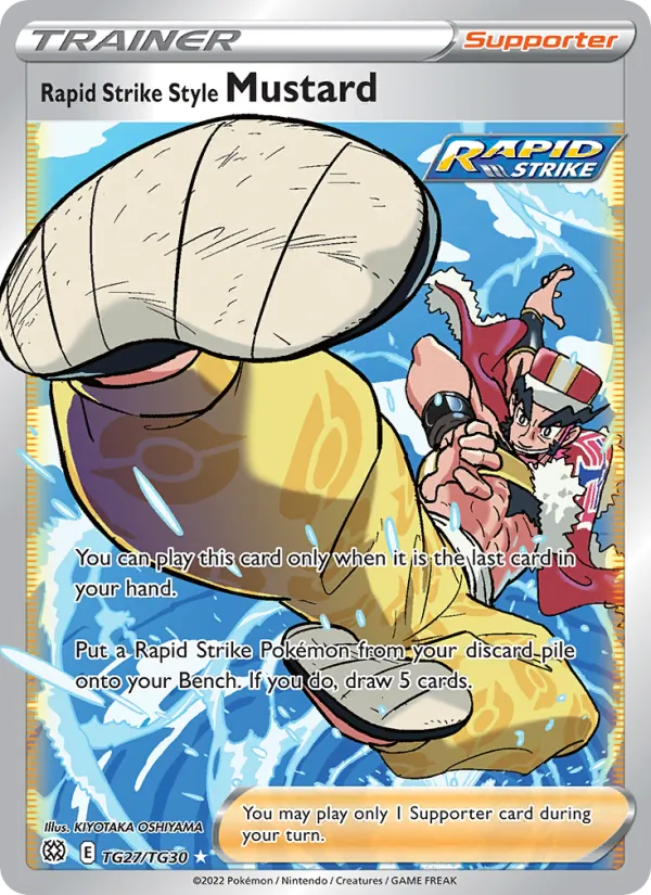 Rapid Strike Style Mustard TG27 · Brilliant Stars Trainer Gallery