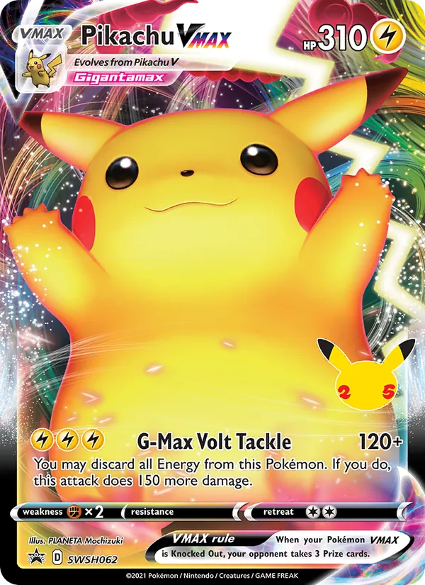 Pikachu VMAX SWSH062 · SWSH Black Star Promos