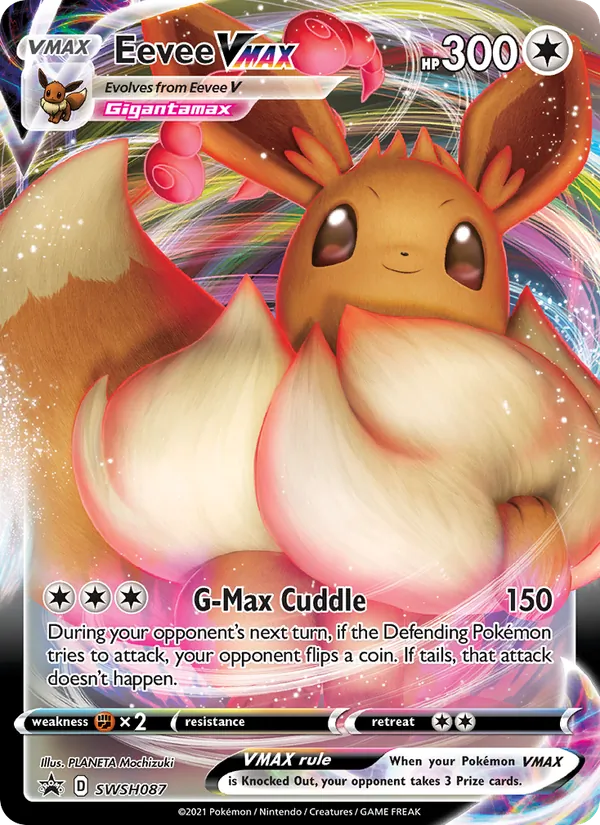 Eevee VMAX SWSH087 · SWSH Black Star Promos
