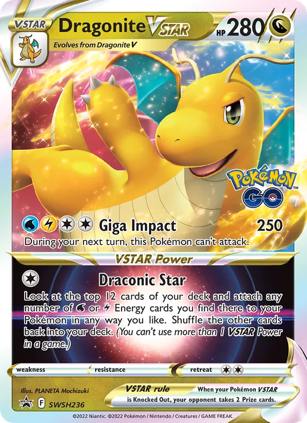Dragonite VSTAR SWSH236 · SWSH Black Star Promos