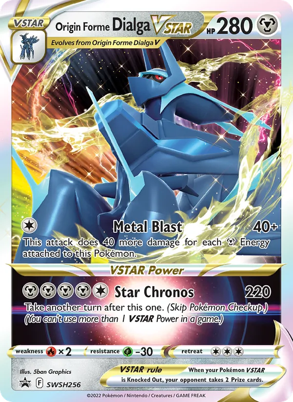 Origin Forme Dialga VSTAR SWSH256 · SWSH Black Star Promos