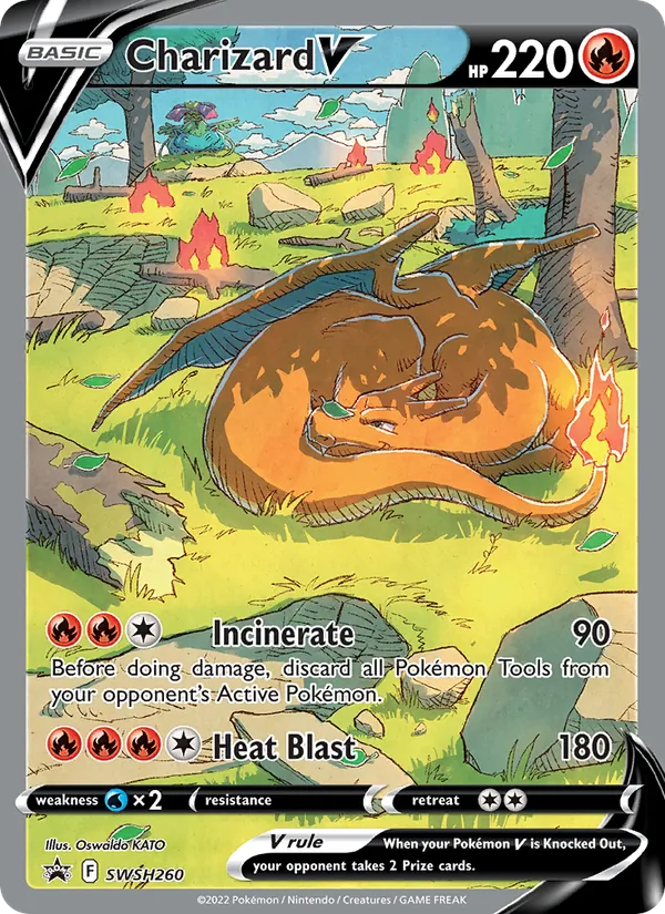 Charizard V SWSH260 · SWSH Black Star Promos