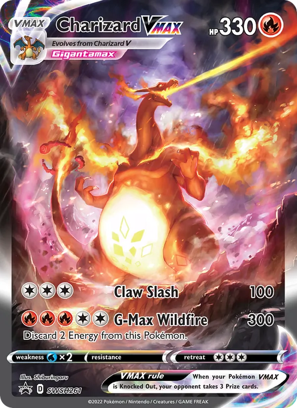 Charizard VMAX SWSH261 · SWSH Black Star Promos